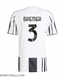 Billige Fotballdrakt Juventus Gleison Bremer #3 Replika Hjemmedrakt 2025-26 Kortermet